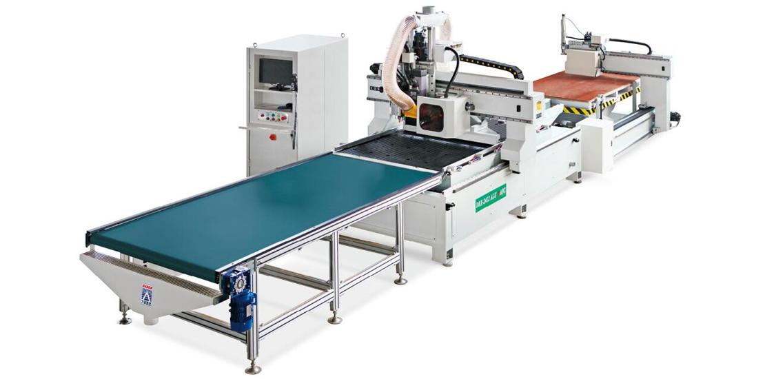 Auto Label, Load and Unload CNC center